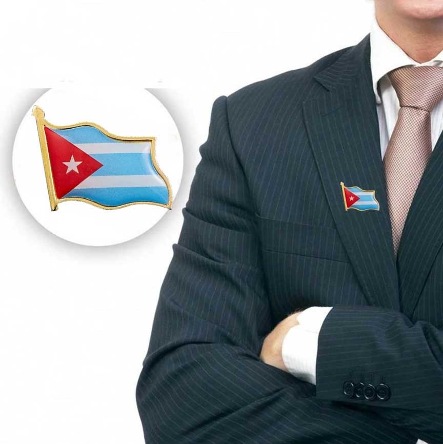 Pin de bandera de Cuba